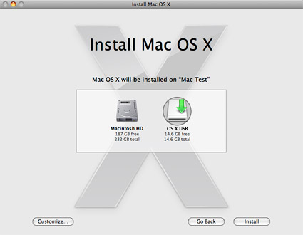 make a bootable thumb drive for mac